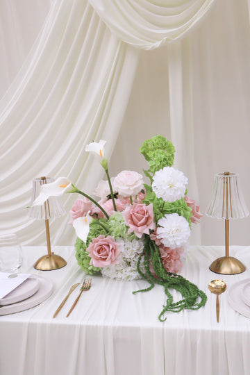 The Garden Blush Centerpiece