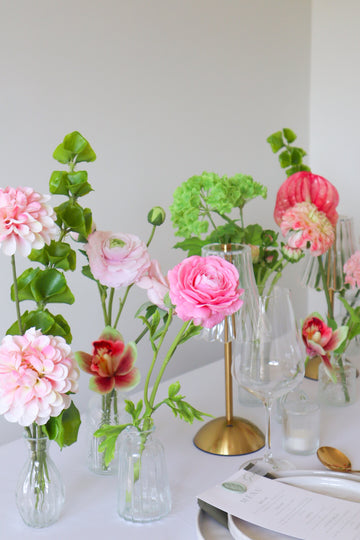 The Strawberry Matcha Bud Vases (set of 10)