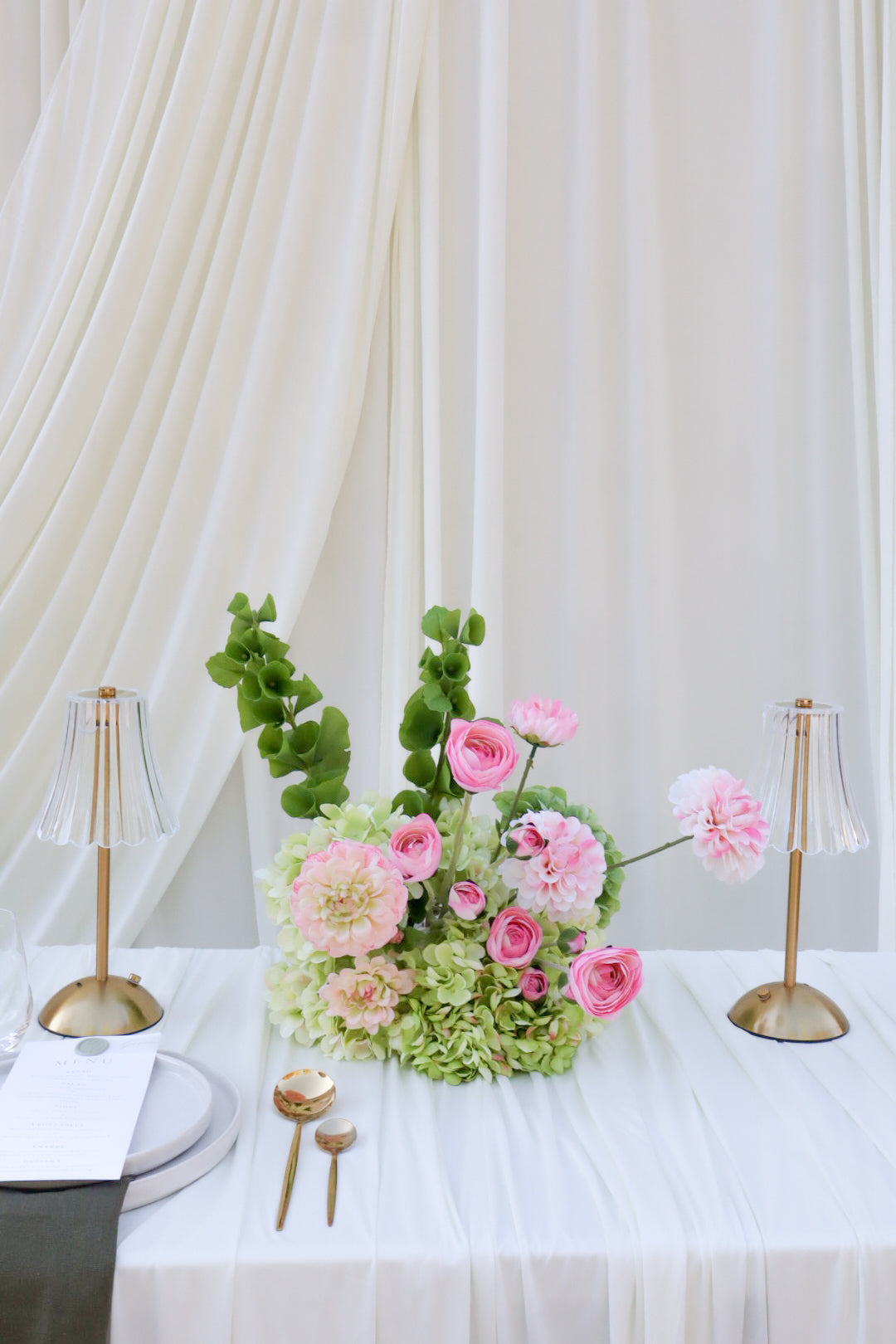 The Strawberry Matcha Small Centerpiece